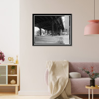 Fourteenth Street Viaduct, Fourteenth Street at Wazee Street, Denver, Denver County, CO - 9, Historic Print