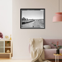Twentieth Street Viaduct, Spans Platte River Valley between Thirty-third Ave, Denver, Denver County, CO - 2, Historic Print