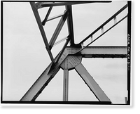 Twentieth Street Viaduct, Spans Platte River Valley between Thirty-third Ave, Denver, Denver County, CO - 11, Antique Print