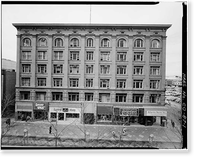 Empire Building, 430 Sixteenth Street, South Corner of Sixteenth St, Denver, Denver County, CO, Vintage Print