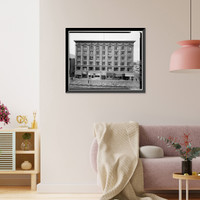 Empire Building, 430 Sixteenth Street, South Corner of Sixteenth St, Denver, Denver County, CO, Vintage Print