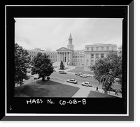 City & County Building, Civic Center, Denver, Denver County, CO - 8, Vintage Print