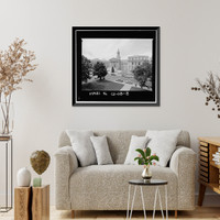 City & County Building, Civic Center, Denver, Denver County, CO - 8, Vintage Print