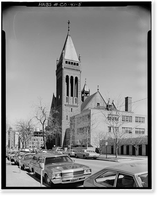 Central Presbyterian Church, 1660 Sherman Street, Denver, Denver County, CO - 5, Antique Print