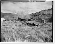 Bocco House, Northwest Junction-U.S. Highways 6 & 131, Wolcott, Eagle County, CO, Vintage Print
