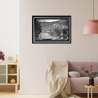 Historic Framed Print, Hot Springs Lodge, Glenwood Springs, Garfield County, CO,  17-7/8" x 21-7/8"