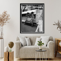 Historic Framed Print, Shoshone Hydroelectric Plant Complex, 60111 U.S. Highway 6, Glenwood Springs, Garfield County, CO - 15,  17-7/8" x 21-7/8"