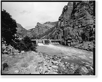 Shoshone Hydroelectric Plant Complex, 60111 U.S. Highway 6, Glenwood Springs, Garfield County, CO - 36, Antique Poster