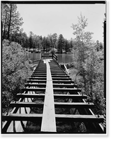 Power Flume No. 1, Tacoma vicinity, La Plata County, CO - 19, Antique Print