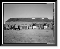 Trinidad Foundry & Machine Company, Pattern Shop, Goddard Avenue, Trinidad, Las Animas County, CO, Vintage Print