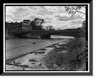 Commercial Street Bridge, Spanning Purgatoire River on Commercial Street, Trinidad, Las Animas County, CO - 2 Classic, Vintage Print