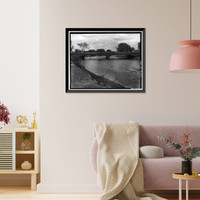 Commercial Street Bridge, Spanning Purgatoire River on Commercial Street, Trinidad, Las Animas County, CO - 3, Antique Wall Art