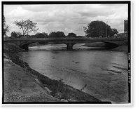 Commercial Street Bridge, Spanning Purgatoire River on Commercial Street, Trinidad, Las Animas County, CO - 3, Antique Wall Art