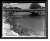Commercial Street Bridge, Spanning Purgatoire River on Commercial Street, Trinidad, Las Animas County, CO - 6, Vintage Poster