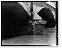 Commercial Street Bridge, Spanning Purgatoire River on Commercial Street, Trinidad, Las Animas County, CO - 7, Historic Print