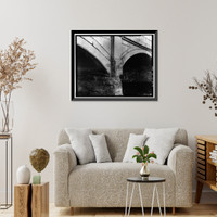 Commercial Street Bridge, Spanning Purgatoire River on Commercial Street, Trinidad, Las Animas County, CO - 8, Vintage Wall Art