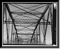 Linden Avenue Bridge, Spanning Purgatoire River on Linden Avenue, Trinidad, Las Animas County, CO - 6, Historic Print