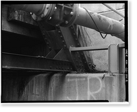 Linden Avenue Bridge, Spanning Purgatoire River on Linden Avenue, Trinidad, Las Animas County, CO - 8, Vintage Poster