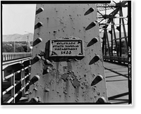 Fifth Street Bridge, U.S. 50 at Colorado River, Grand Junction, Mesa County, CO - 10, Vintage Print