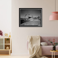 Ritter Ranch, Barn, Old Dolores Highway, Dolores vicinity, Montezuma County, CO - 3, Antique Poster