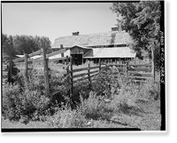 Ritter Ranch, Barn, Old Dolores Highway, Dolores vicinity, Montezuma County, CO - 5, Historic Reproduction