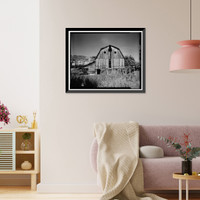 Ritter Ranch, Barn, Old Dolores Highway, Dolores vicinity, Montezuma County, CO - 7, Vintage Print