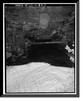 Montezuma Valley Irrigation Company System, Tunnel, Dolores vicinity, Montezuma County, CO - 7, Historic Print