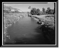 Montezuma Valley Irrigation Company System, Tunnel Diversion Site, Dolores vicinity, Montezuma County, CO, Vintage Wall Art