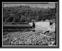 Montezuma Valley Irrigation Company System, Concrete Diversion Dam, Dolores vicinity, Montezuma County, CO - 2, Vintage Print