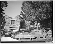 Historic Framed Print, Spruce Tree Terrace, Chapin Mesa, Mesa Verde National Park, Montezuma County, CO - 2,  17-7/8" x 21-7/8"