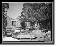 Historic Framed Print, Spruce Tree Terrace, Chapin Mesa, Mesa Verde National Park, Montezuma County, CO - 2,  17-7/8" x 21-7/8"