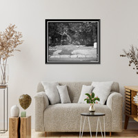 Historic Framed Print, Spruce Tree Terrace, Chapin Mesa, Mesa Verde National Park, Montezuma County, CO - 3,  17-7/8" x 21-7/8"