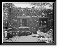 Historic Framed Print, Spruce Tree Terrace, Chapin Mesa, Mesa Verde National Park, Montezuma County, CO - 4,  17-7/8" x 21-7/8"