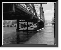 State Bridge, Spanning Rio Grande River, Del Norte vicinity, Rio Grande County, CO - 12, Historic Reproduction