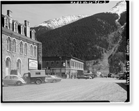 Silverton Historic District, Silverton, San Juan County, CO - 3, Antique Print