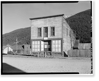 Silverton Historic District, Saloon Museum, Blair Street, Silverton, San Juan County, CO, Vintage Poster