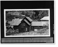 Historic Framed Print, Ames Hydroelectric Plant, Ames vicinity, San Miguel County, CO - 4,  17-7/8" x 21-7/8"