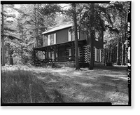 Mary Murphy Mining Complex, Superintendent's House, Iron City (historical), Chaffee County, CO, Vintage Wall Art