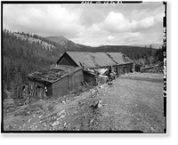 Mary Murphy Mining Complex, Boarding House, Iron City (historical), Chaffee County, CO - 3, Antique Wall Art