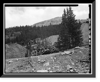 Mary Murphy Mining Complex, Mine Shaft House, Iron City (historical), Chaffee County, CO, Vintage Wall Art