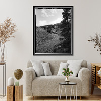 Mary Murphy Mining Complex, Mine Shaft House, Iron City (historical), Chaffee County, CO - 2, Vintage Wall Art