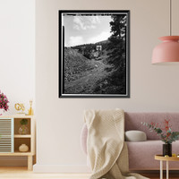 Mary Murphy Mining Complex, Mine Shaft House, Iron City (historical), Chaffee County, CO - 2, Vintage Wall Art
