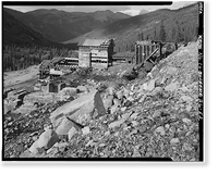 Mary Murphy Mining Complex, Mill & Tailings, Iron City (historical), Chaffee County, CO - 2, Vintage Poster