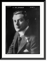 Historic Framed Print, J. McE. Bowman,  17-7/8" x 21-7/8"