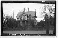 Victorian Cottage, Boston Post Road, Bridgeport, Fairfield County, CT, Vintage Wall Art