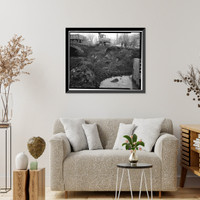 Patch Street Bridge, Spanning Kohanza Brook on Patch Street, Danbury, Fairfield County, CT - 12 Classic, Vintage Print