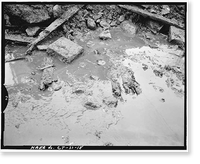 Patch Street Bridge, Spanning Kohanza Brook on Patch Street, Danbury, Fairfield County, CT - 18, Vintage Print