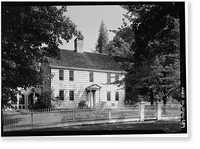 Stephen Tyng Mather House, 19 Stephen Mather Road, Darien, Fairfield County, CT - 3, Antique Print