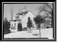 Jane Dillon House, Rock House Road, Easton, Fairfield County, CT, Historic Print