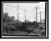 Grasmere Avenue Bridge, Spanning Railroad at Grasmere Avenue, Fairfield, Fairfield County, CT - 2 Classic, Antique Wall Art